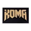 Parche logo Koma