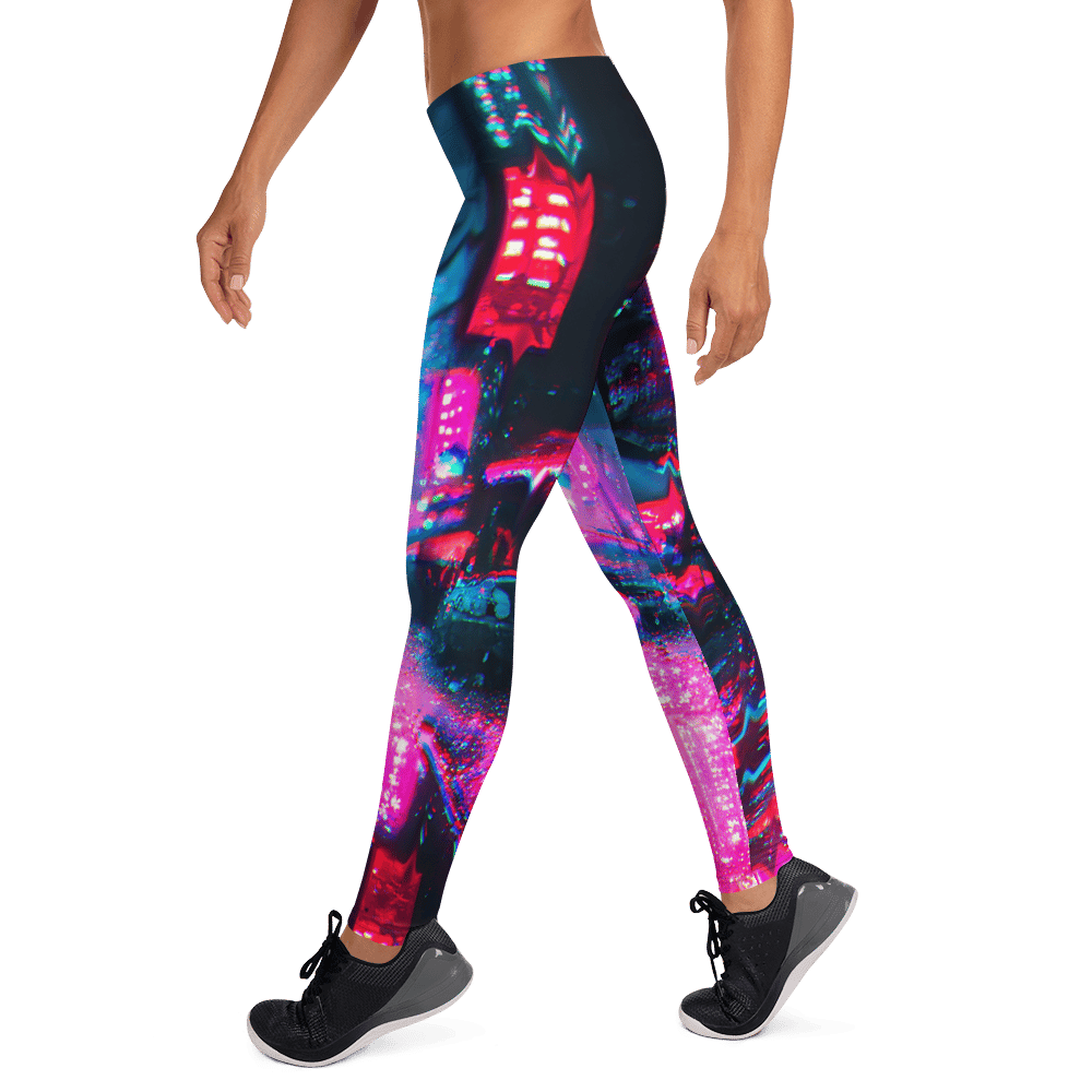 パンツ Logo Patch Leggings Tokyo Glitch Leggings | Muse & Malice