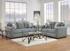 Light Pewter Sofa and Loveseat 