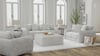 Pearl Grey Sofa and Loveseat