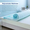 Mattress Topper Memory Foam With 3 inch Cooling Gel Infusion Surrender  At Anytime Into Relaxation