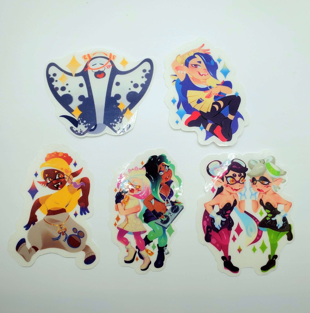 Image of Splatoon 3 Stickers