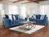 Blue and White 