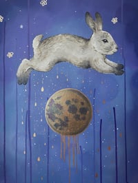 Image 2 of "Goodnight Moon" Original Painting