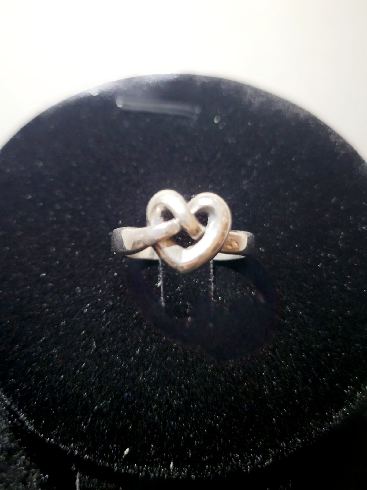 James avery deals heart knot ring