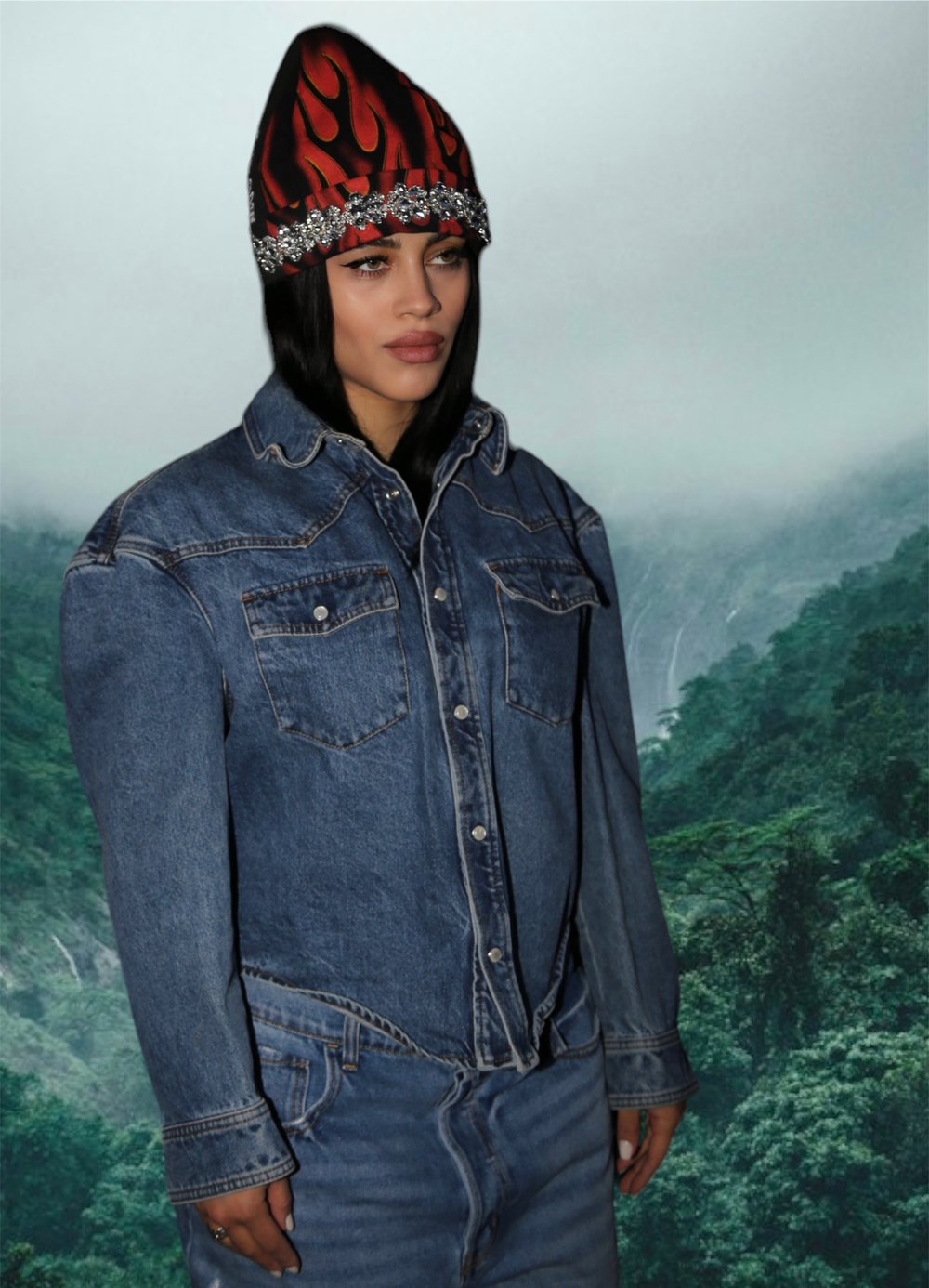 New Age Rock Flame Beanie Restocked! 🔔