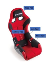 Image 1 of BRIDE Tuning Pads for Full Bucket Seats