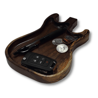 Image 2 of Guitar Catchall Tray - Strat Inspired