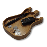 Image 1 of Guitar Catchall Tray - Strat Inspired