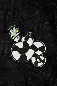 Stripey Snake Sticker