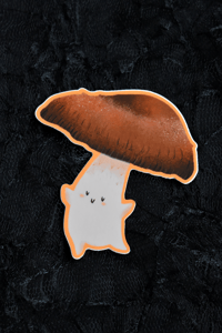 Shiitake Mushie Sticker