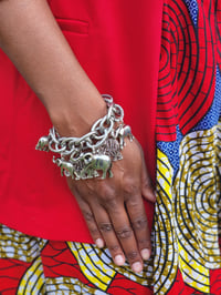 Image 3 of Elephant Bangle Bracelet  2 choices! 
