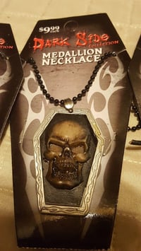 Image 2 of GET 3 different Skull Medallion Necklace's for price of one.