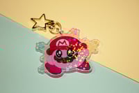Mario Kirby Keychain