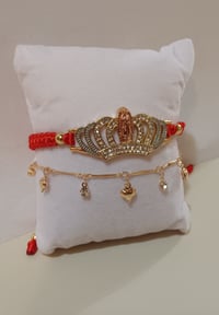 Image 1 of Virgin-Mary double bracelet (doble pulsera)