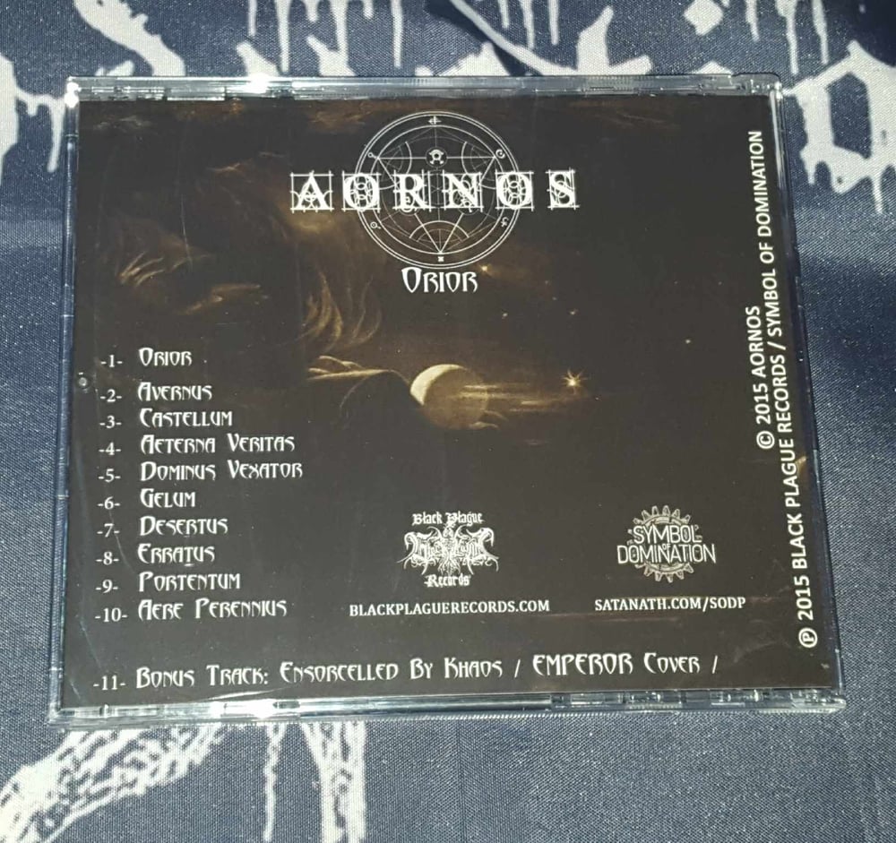 Aornos - Orior - CD