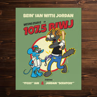 Bein' Itchy with Scratchy 16"x20" Print