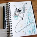 Inktober 2023 : #9 Bounce