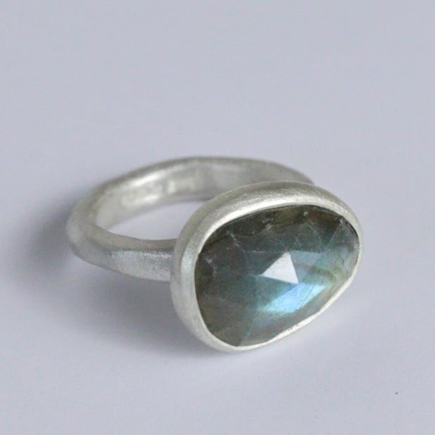 Image of Labradorite ring A