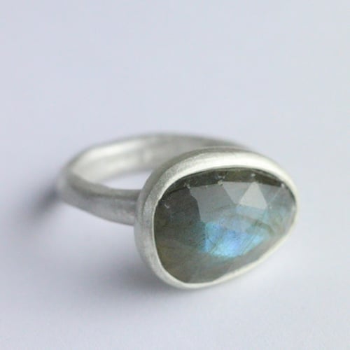 Image of Labradorite ring A