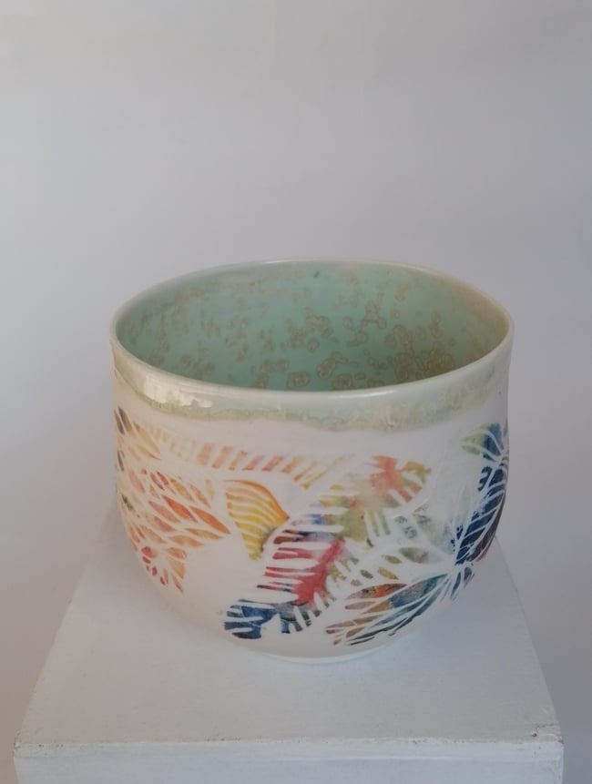 Bol à thé "Printemps" 