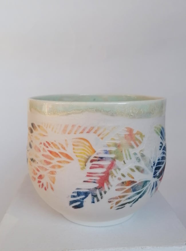 Bol à thé "Printemps" 