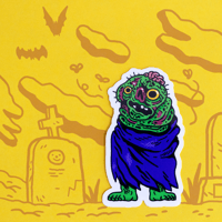 Zombie - Glossy sticker