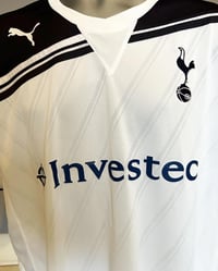 Image 3 of Brand New Tottenham "BALE 3" 2010/11 Home Cup Shirt + UCL patches (XL)
