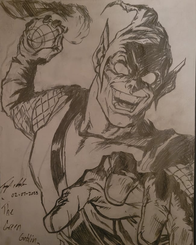 SPIDERMANS NEMESIS - THE GREEN GOBLIN