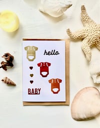 Image 2 of Hello Baby | New Born Baby Card