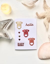 Image 1 of Hello Baby | New Born Baby Card