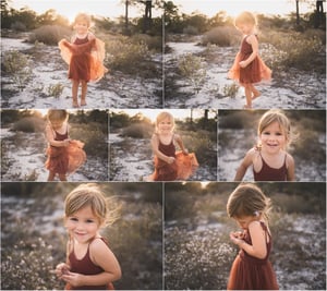 Image of Conradina Blooms on Pensacola Beach, FL - Family Mini Session