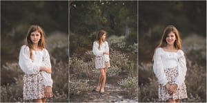 Image of Conradina Blooms on Pensacola Beach, FL - Family Mini Session