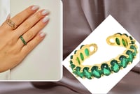 Image 6 of Emerald Green Ring