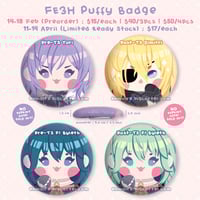 FE3H Puffy Badge