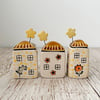 GROW Floral Mini Ceramic Houses