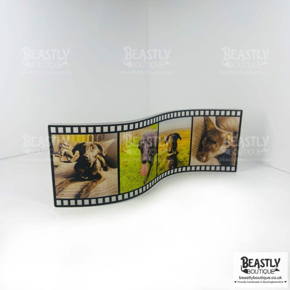 Free Standing Film Roll Photo Strip