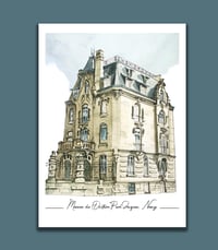 Hotel particulier du Dr Paul Jacques, Art nouveau Nancy