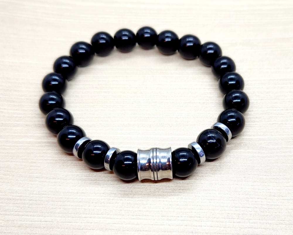 Image of Sleek Black Bracelet