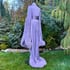 Dusty Lavender Marabou Ostrich "Selene" Dressing Gown Limited Edition Collector Color PRE-ORDER Image 2