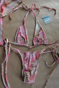 Image 1 of ♲ Personality Pink Bikini Set - M 