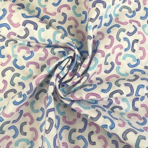BWB Rainbows Blue/White 5 Yard Piece on Sale!