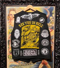 Image 2 of SEE YOU IN HELL -custom vest-