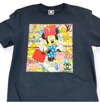 NAVY MOUSE TEE