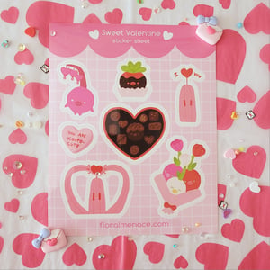 Sweet Valentine Sticker Sheet