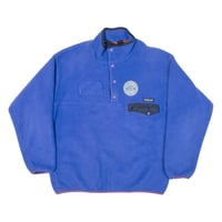 Image 1 of Vintage 90s Patagonia Synchilla Snap T Pullover - Blue & Orange