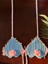 Blue Seashell Bathing Top