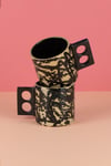 Abstract Black Mug
