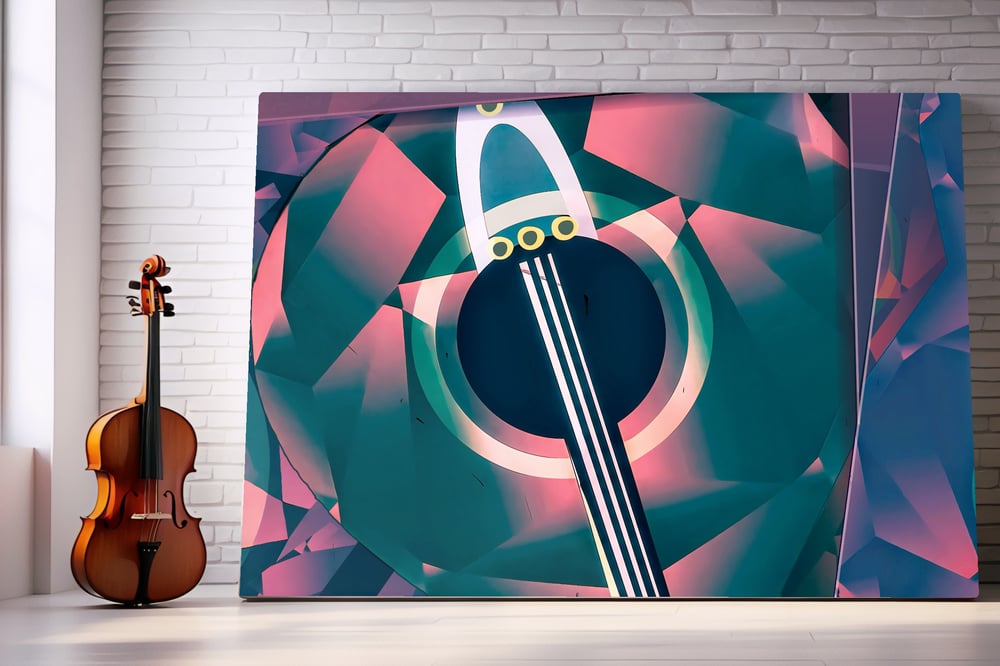 Guitar Shapes - Canvas