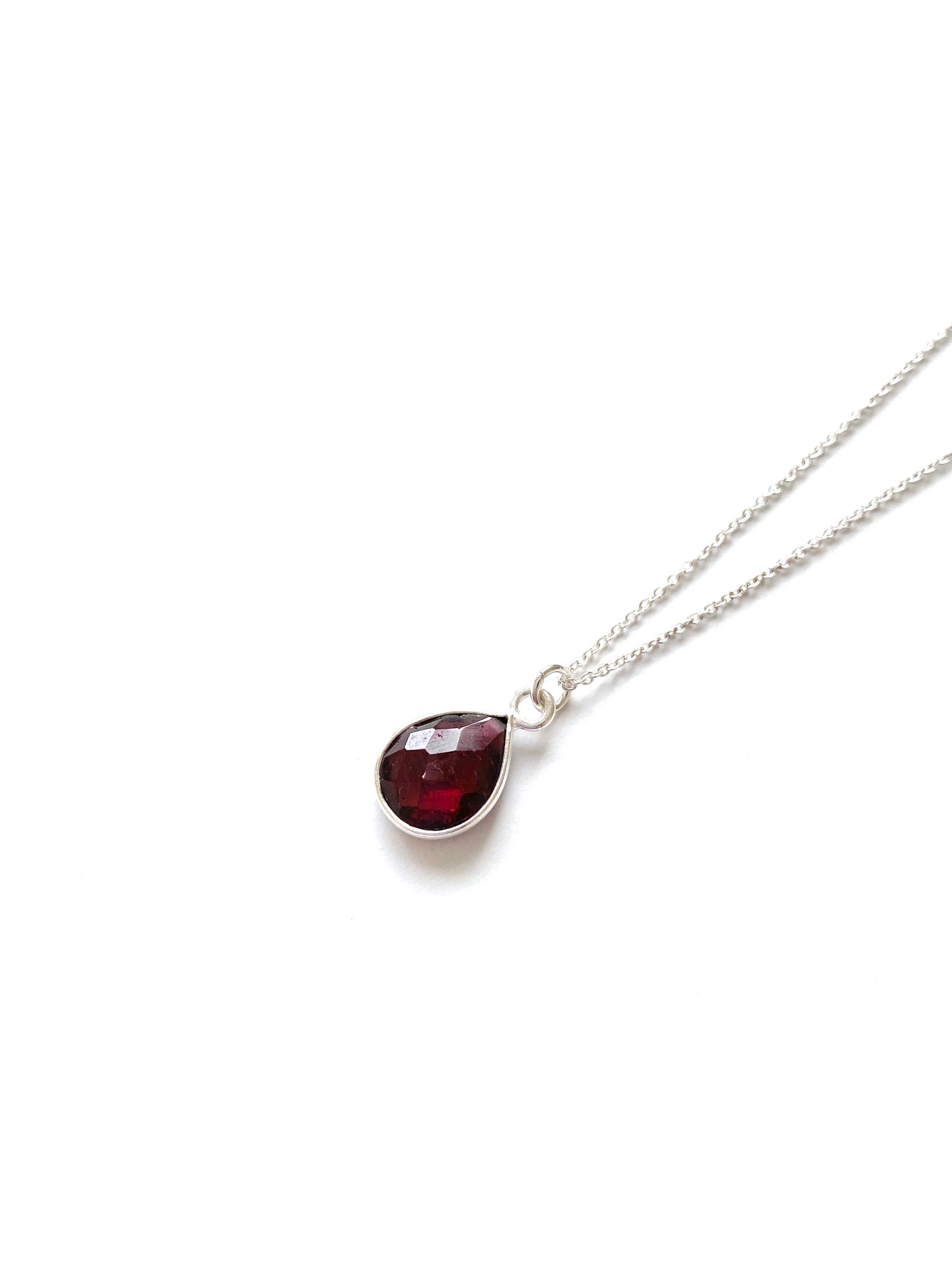 Image of Garnet Necklace